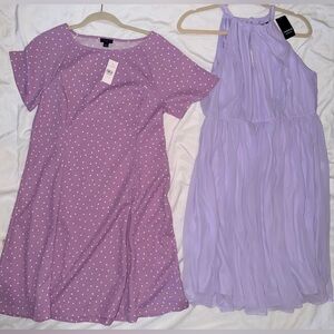 Bundle of Two Purple Dresses